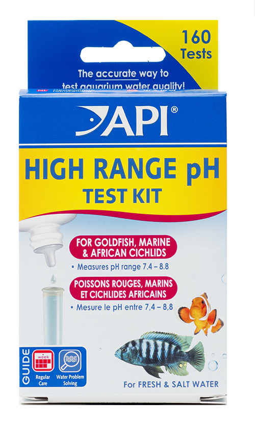 API - HIGH RANGE PH TEST KIT - Đo pH 7.4-8.8 nước ngọt & nước mặn