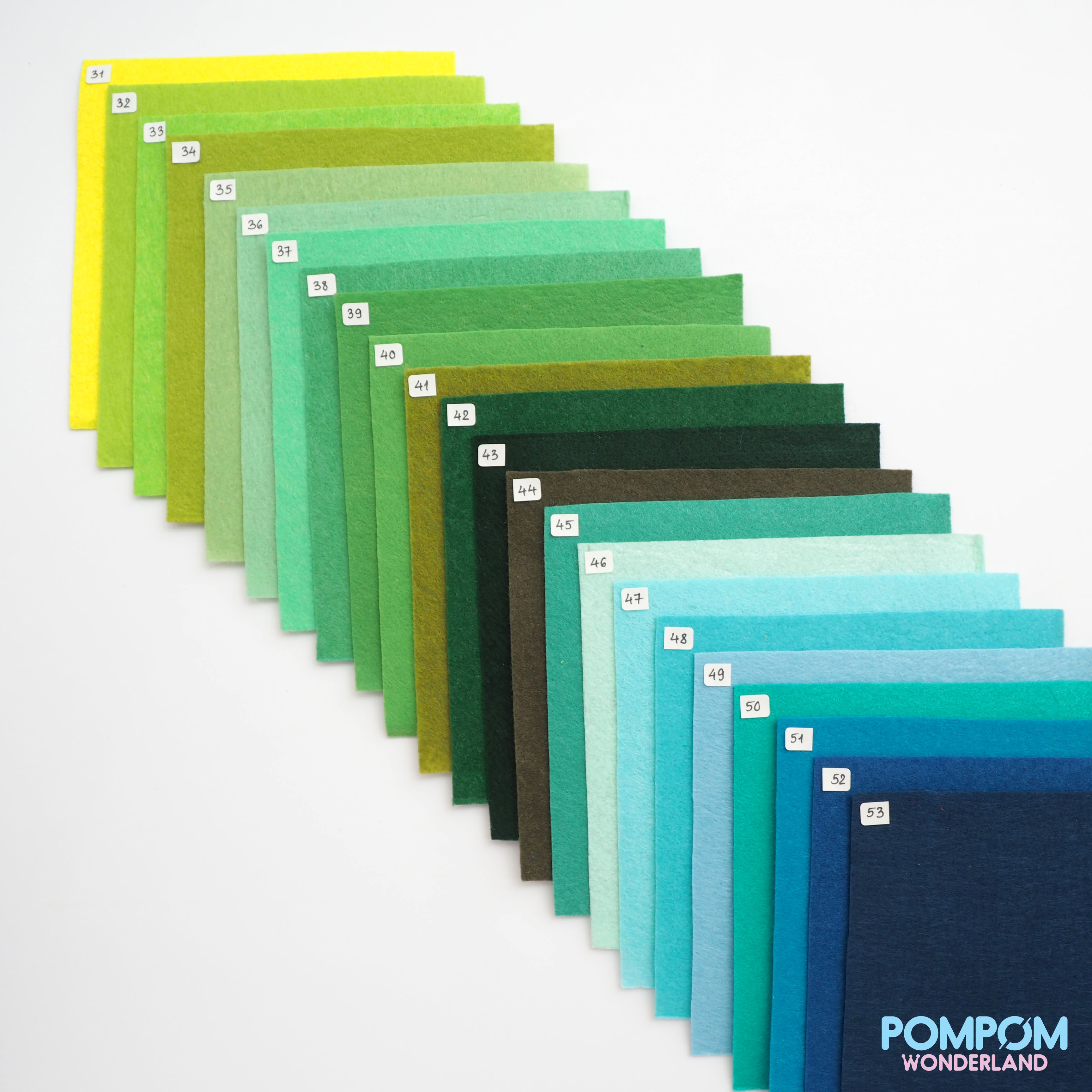 Craft Felt Sheets 30x30cm (72 Colors to Choose)