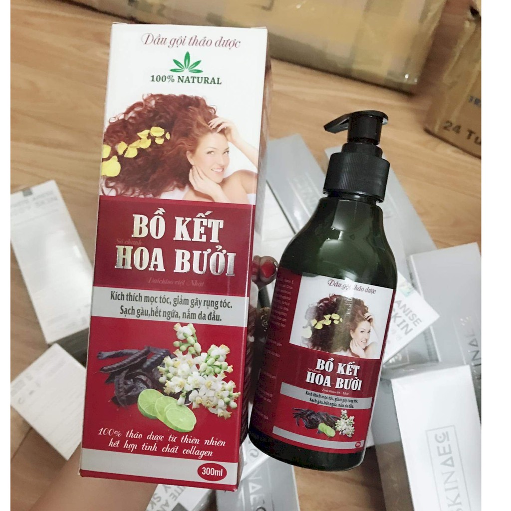 SIÊU RẺ - DẦU GỘI BỒ KẾT SẢ CHANH 300 ML