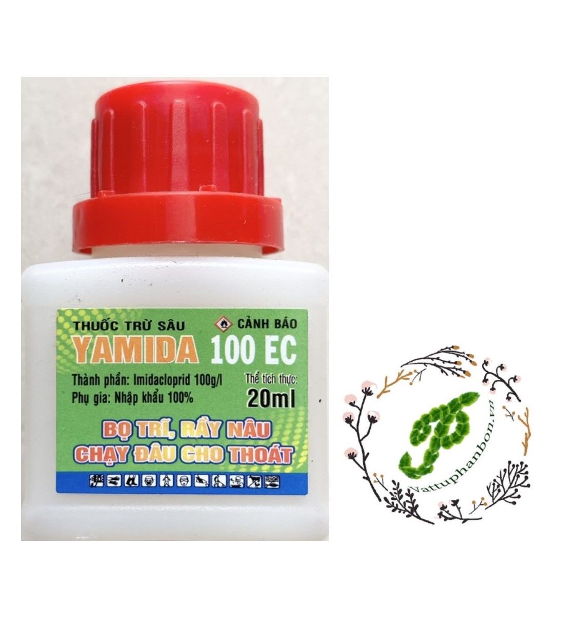 Yamida 100EC Bọ trĩ, rầy nâu - #145B# 20ml
