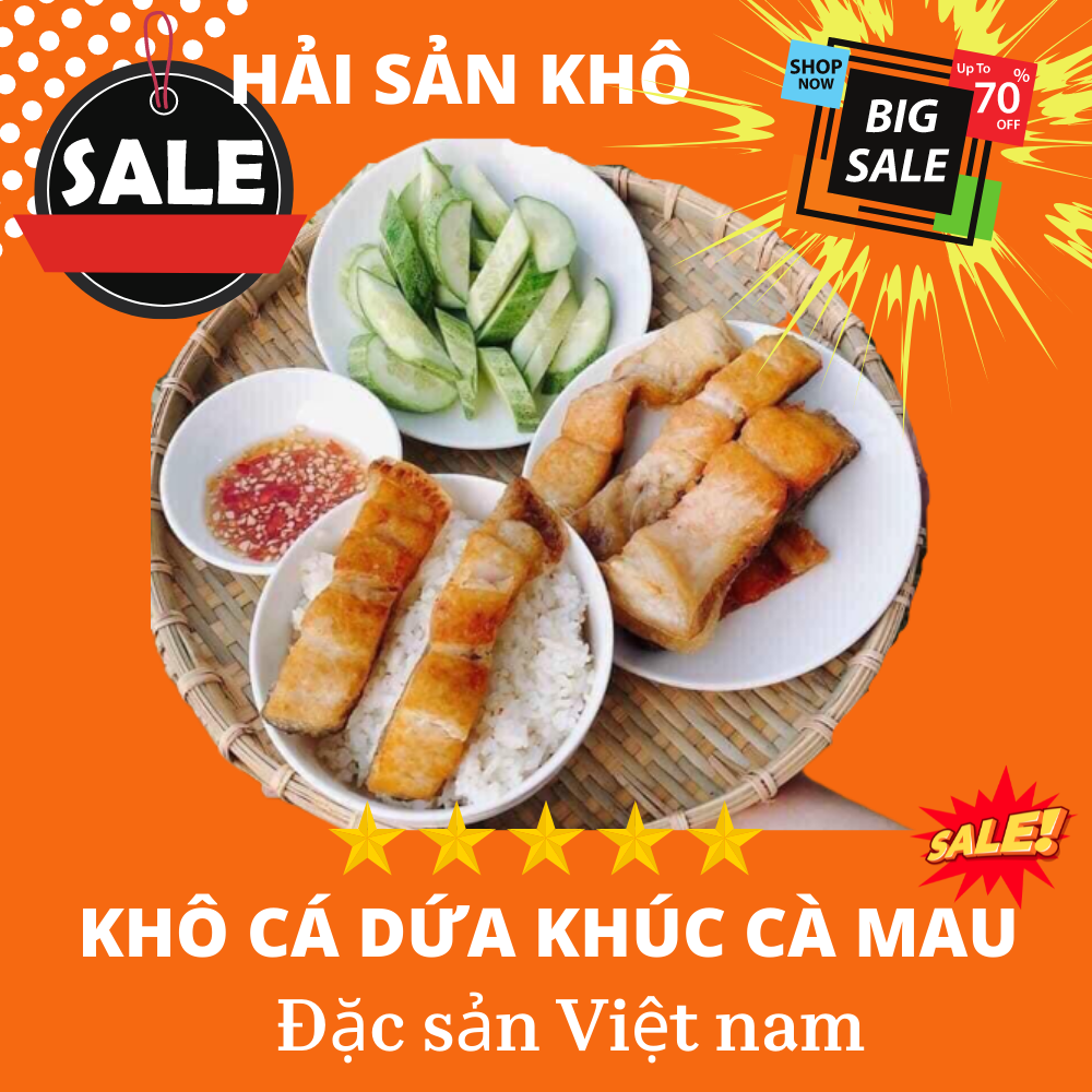 Khô cá dứa 3 nắng Cần Giờ 1KG chất lượng tuyệt hảo ,thịt ngọt dai, hàng mới chất lượng tốt,hàng rút xương Seavina Foods