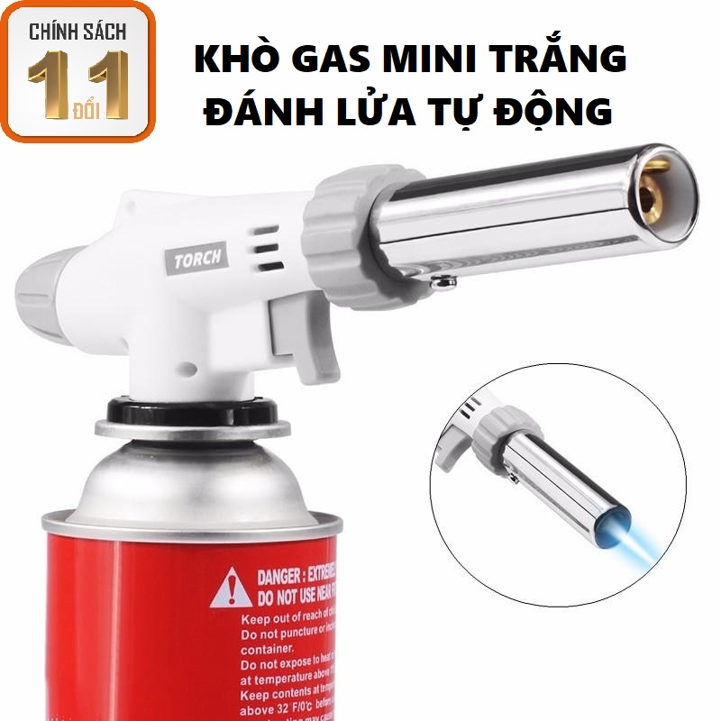 ( XẢ KHO) Đèn khò ga, đầu khò ga mini tự động mồi Gas thông minh - Khò ga đen cá mập.Cách làm mỏ hàn đồng, nóng cực nhanh bằng bình gas mini-khò gas mini,đầu khò