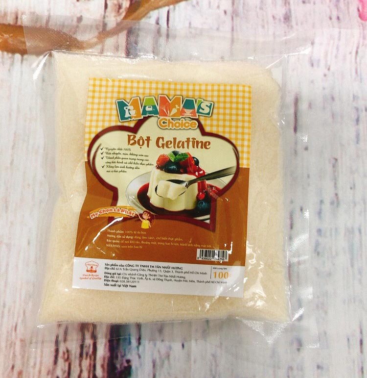 Gelatine Bột 100gr