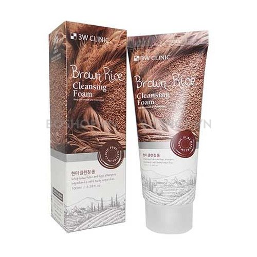 Sữa rửa mặt 3W Clinic 100ml Collagen/Trà xanh/gạo