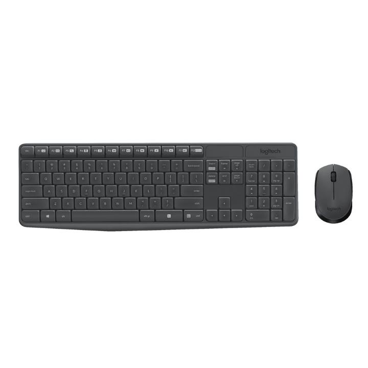 Bộ bàn phím và chuột không dây logitech mk235