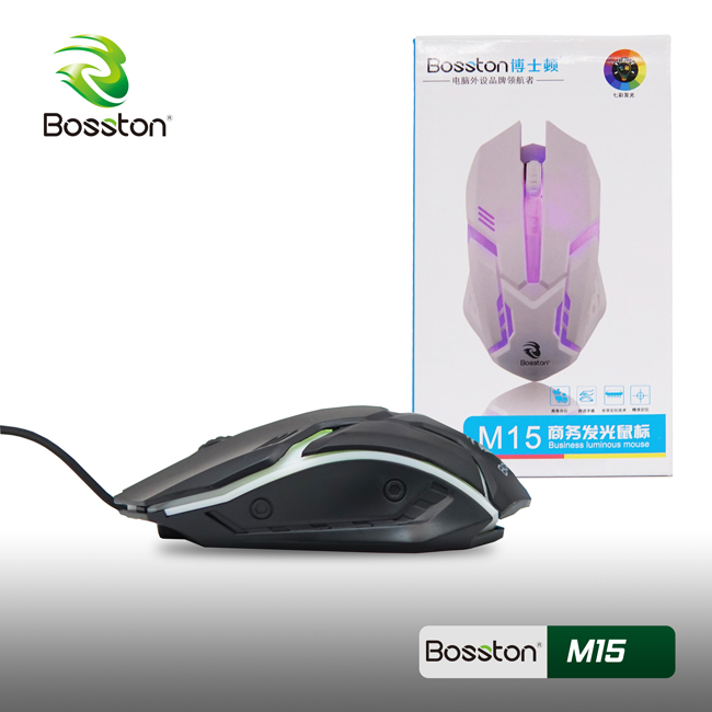 Chuột Bosston M15 LED NHỎ GỌN