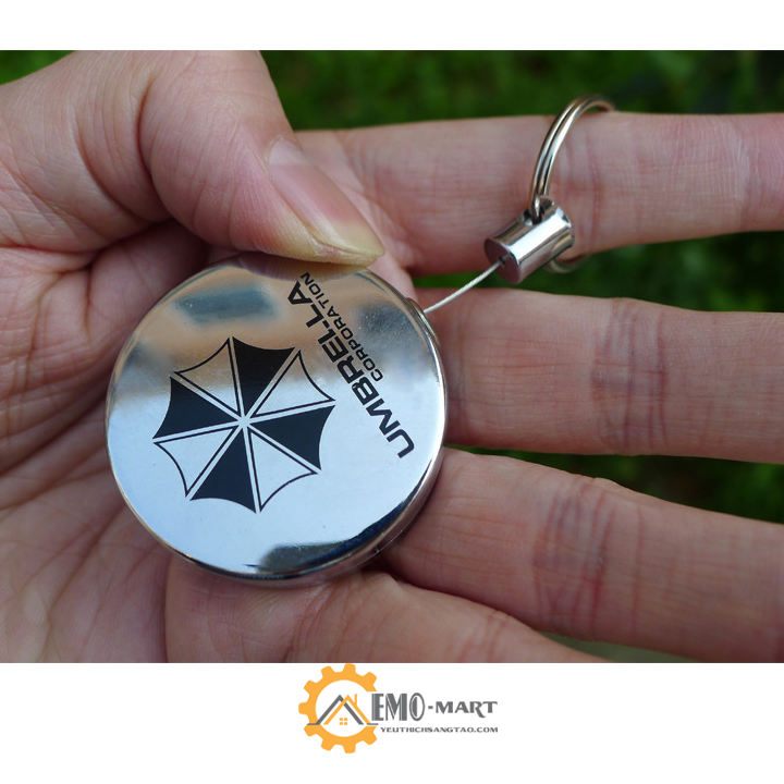 [FreeshipMAX] Móc khóa dây rút kim loại