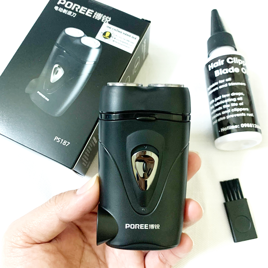 [CHÍNH HÃNG] Máy cạo râu Poree PS187 BH 12 tháng