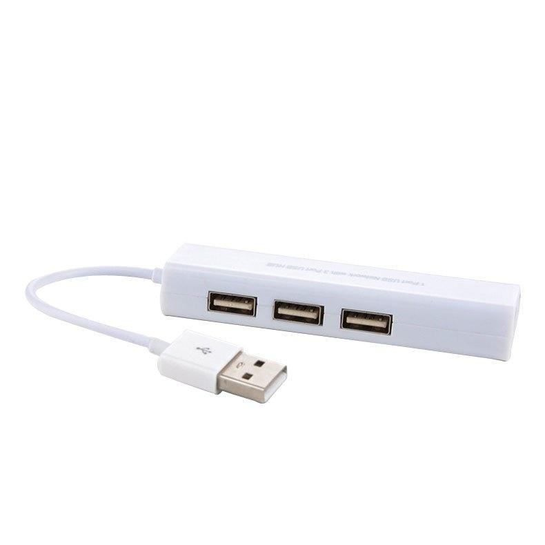 USB 2.0 Hub Lan 3 Cổng Ethernet Mạng Thẻ