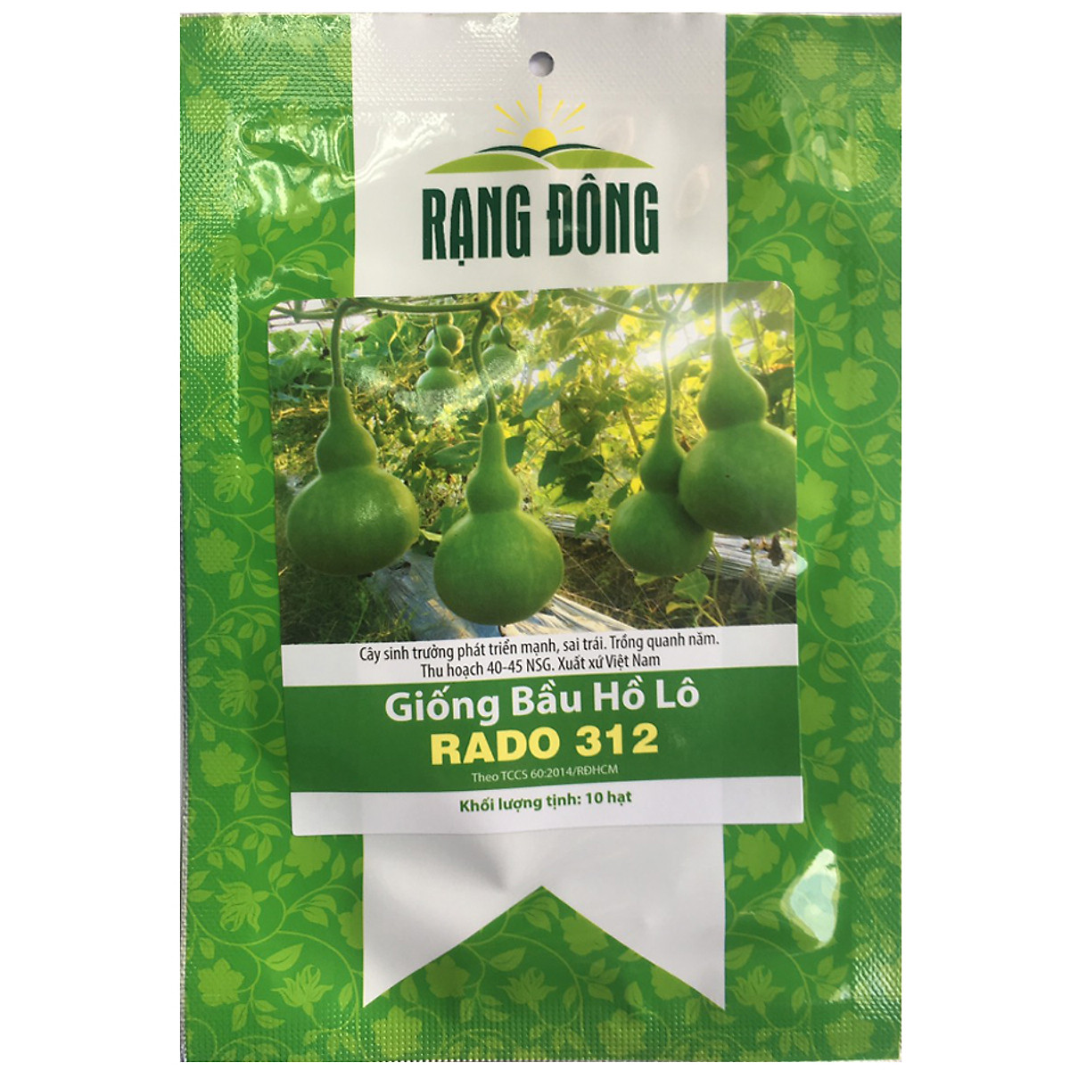 Hạt giống bầu hồ lô Rạng Đông Rado 312