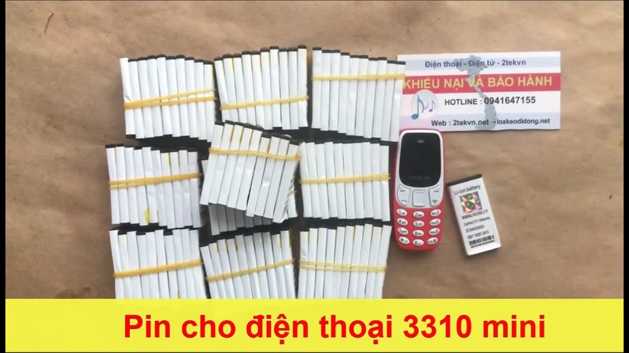 Pin điện thoại[ nokia 3310 ] mini bm10