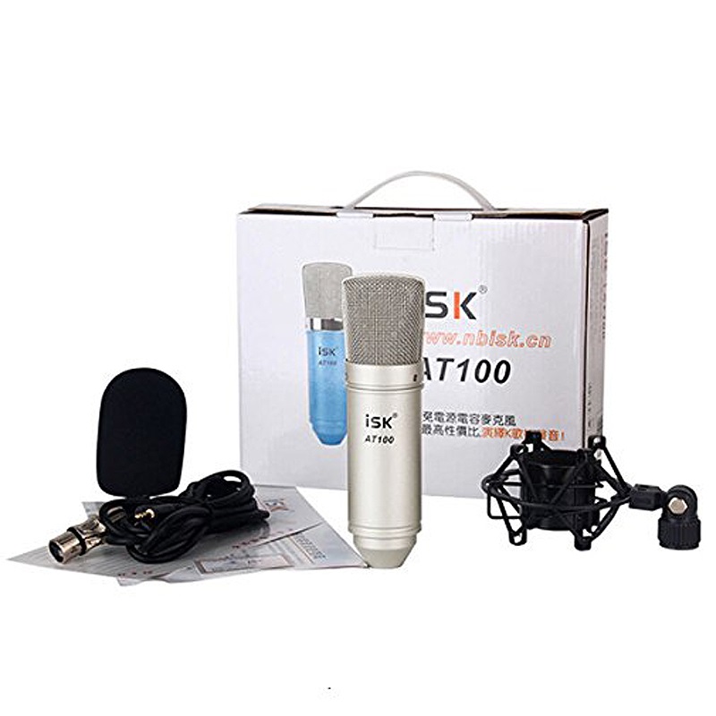 MICRO THU ÂM ISK AT100 – MIC HÁT KARAOKE, HÁT LIVE STREAM » MIC HOA VINH ( Bảo Hành 6 Tháng )