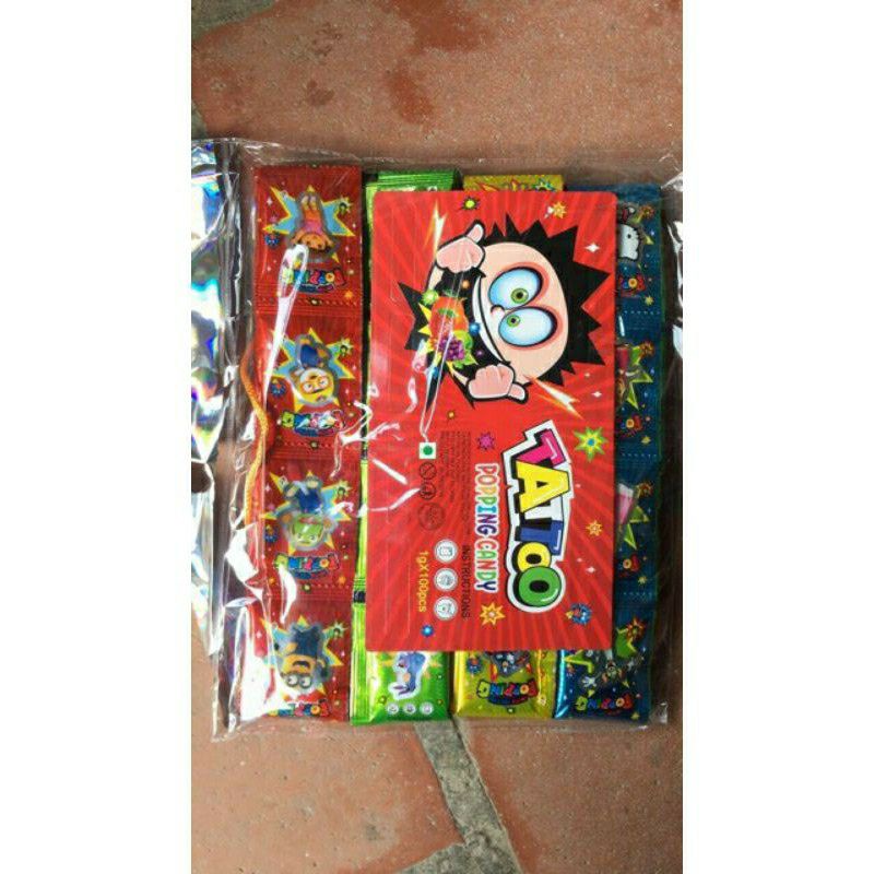 Bịch 100 Chiếc Kẹo Nổ Dây ( Sỉ Đồ Trẻ Em)