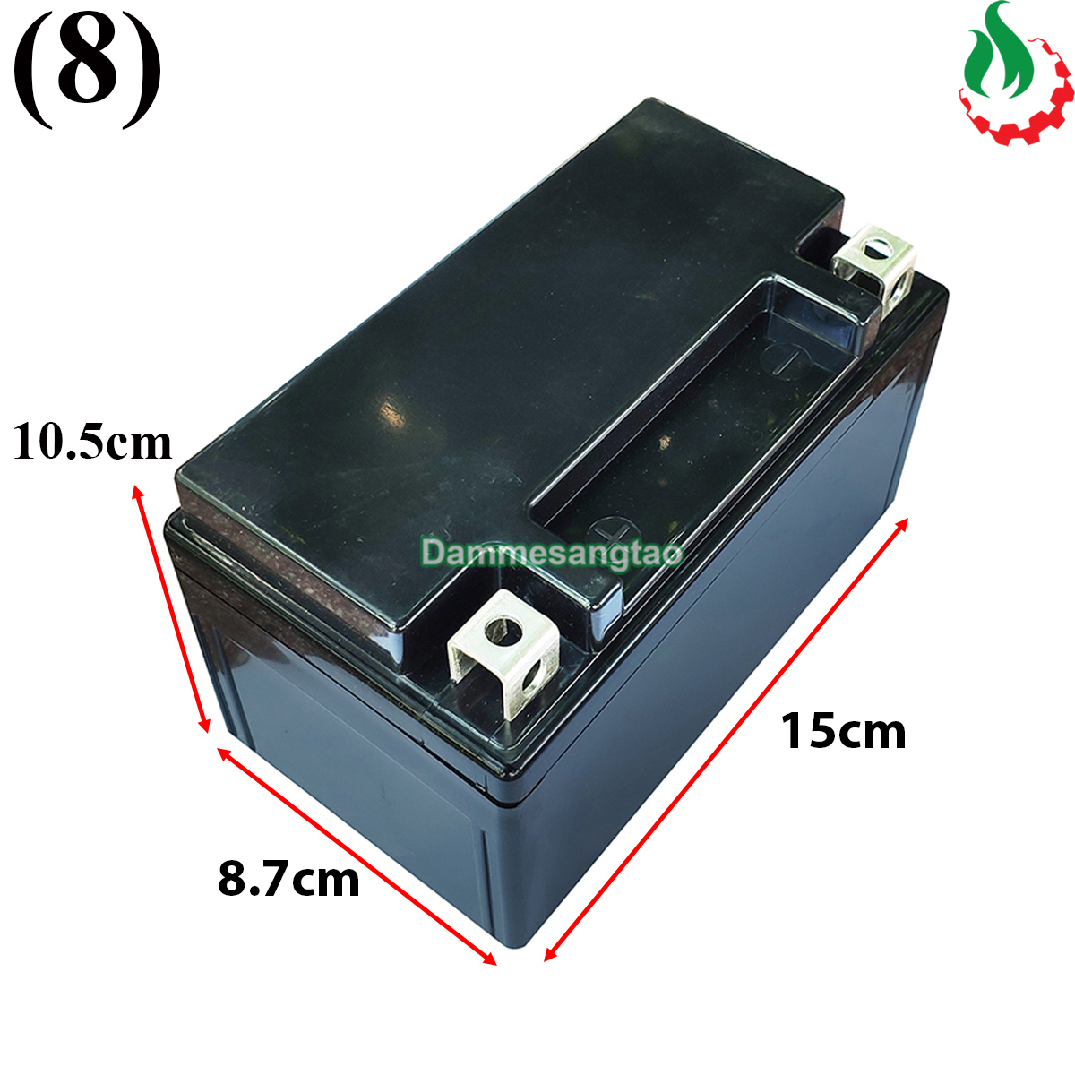 Vỏ bình acquy dùng pin 18650 32650