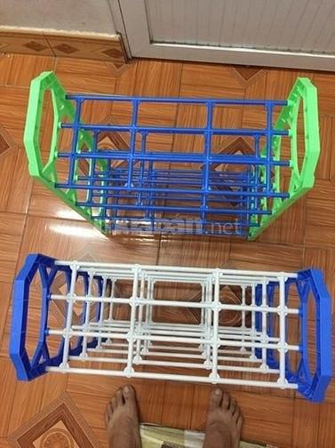 [HCM]KỆ  ĐỂ GIÀY DÉP 4 TẦNG NHỰA
