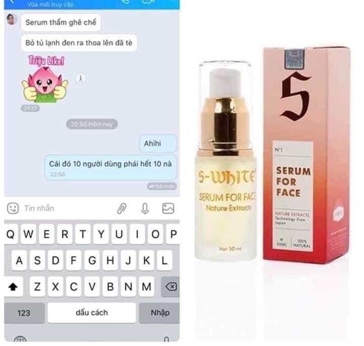 [HCM]SERUM GỪNG SWHITE ( mẫu mới - mẫu cũ màu đỏ )