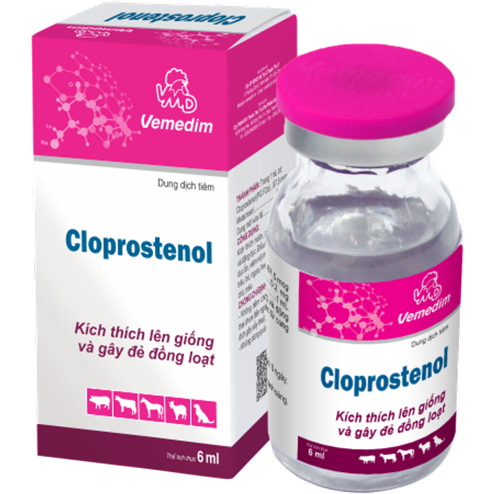 CLOPROSTENOL - Kích thích lên giống và gây đẻ, động dục ẩn