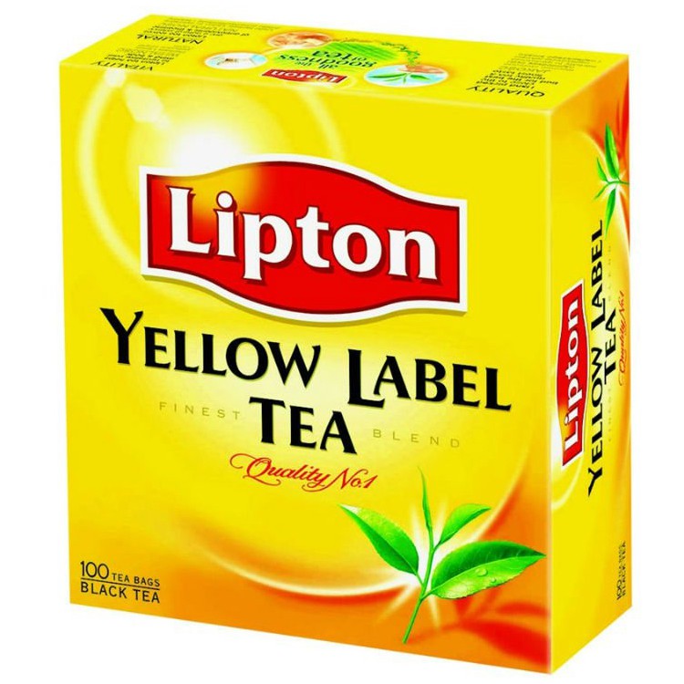 Trà Lipton Túi Lọc 100 gói - Hồng Trà Lipton