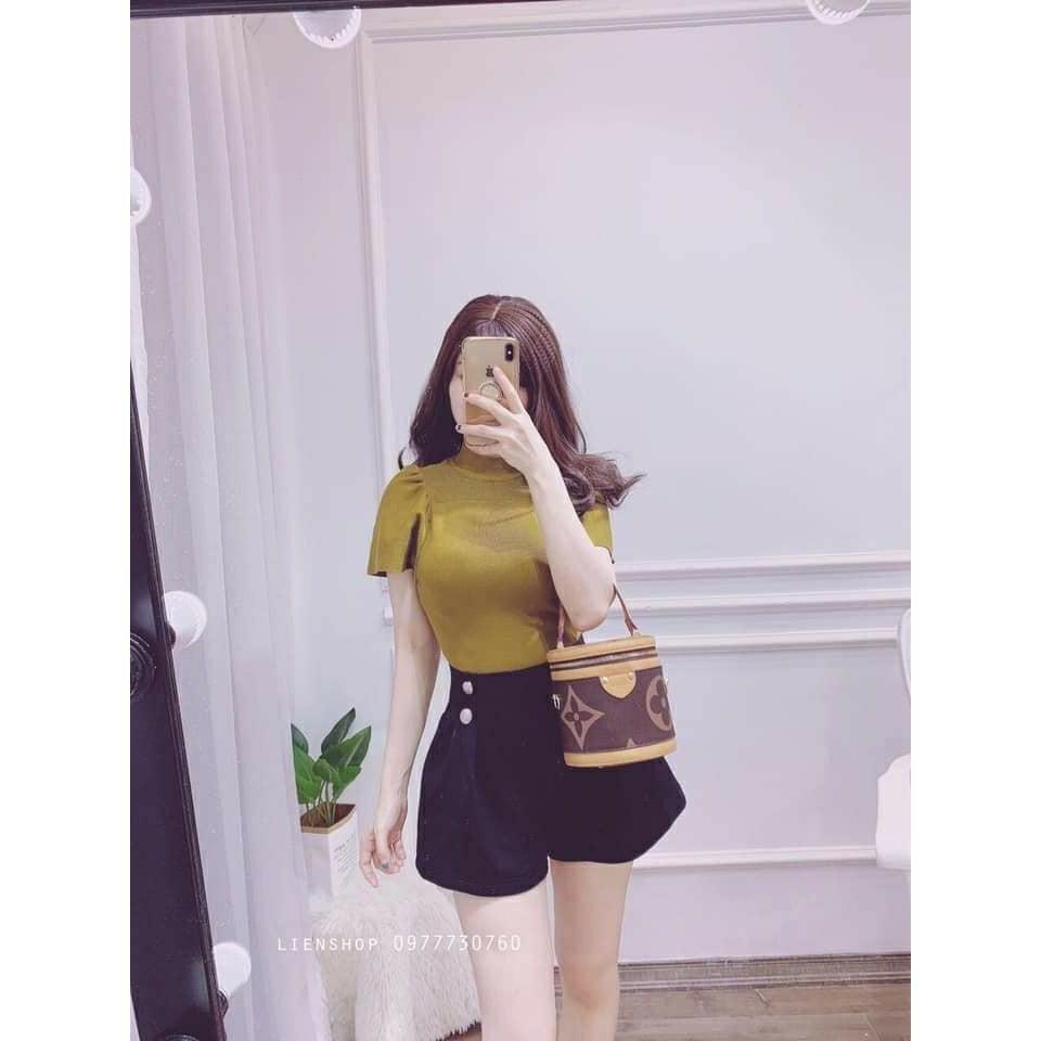 ÁO  len tay phồng  xinh