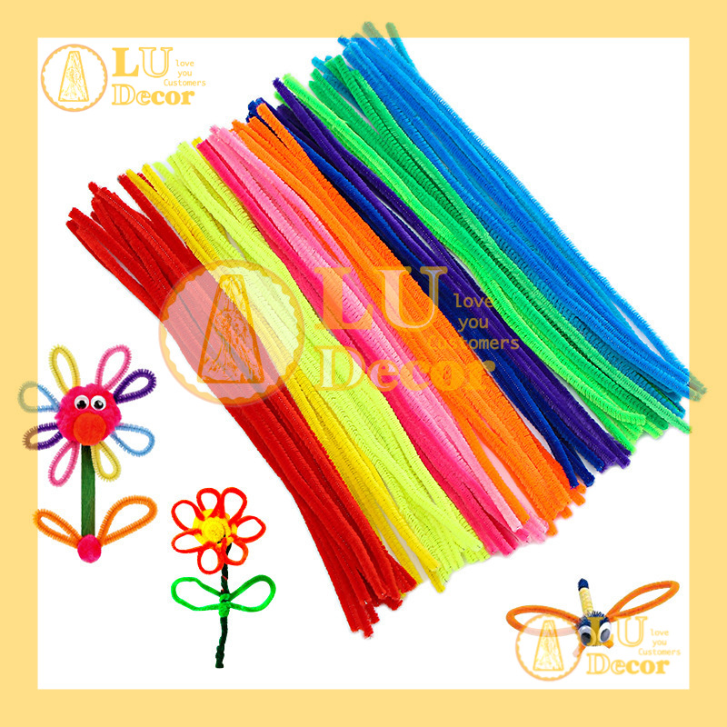Bó kẽm nhung làm đồ handmade đồ chơi cho bé (bảng màu 2) | LU Decor