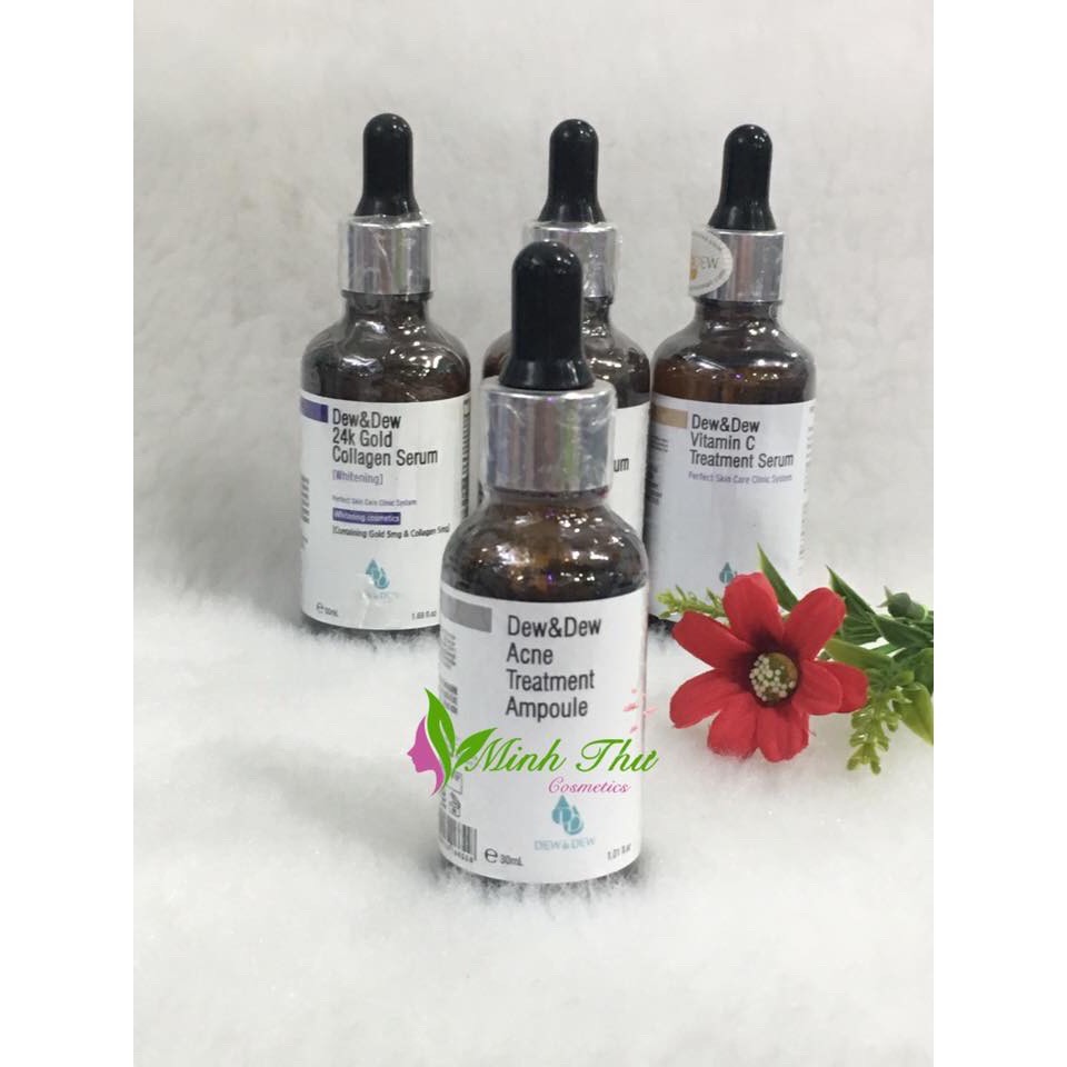 Serum Dew&Dew Acne Treatment Ampoule 30ml - Giảm mụn