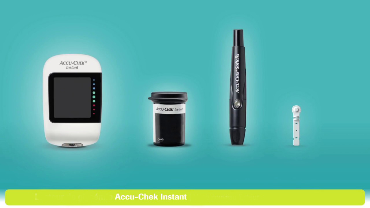 [HCM]Que thử đường huyết Accu chek Instant