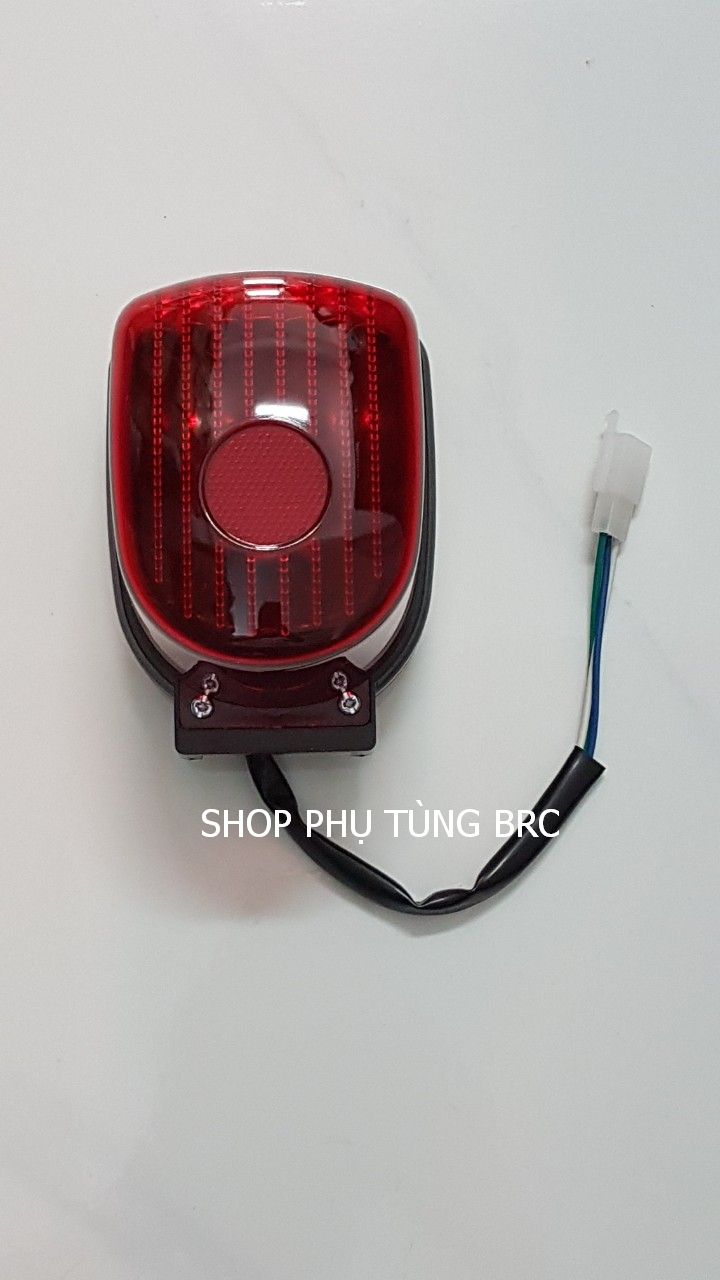 Bộ đèn hậu xe CUB đời mới ( chụp đèn màu đỏ ).