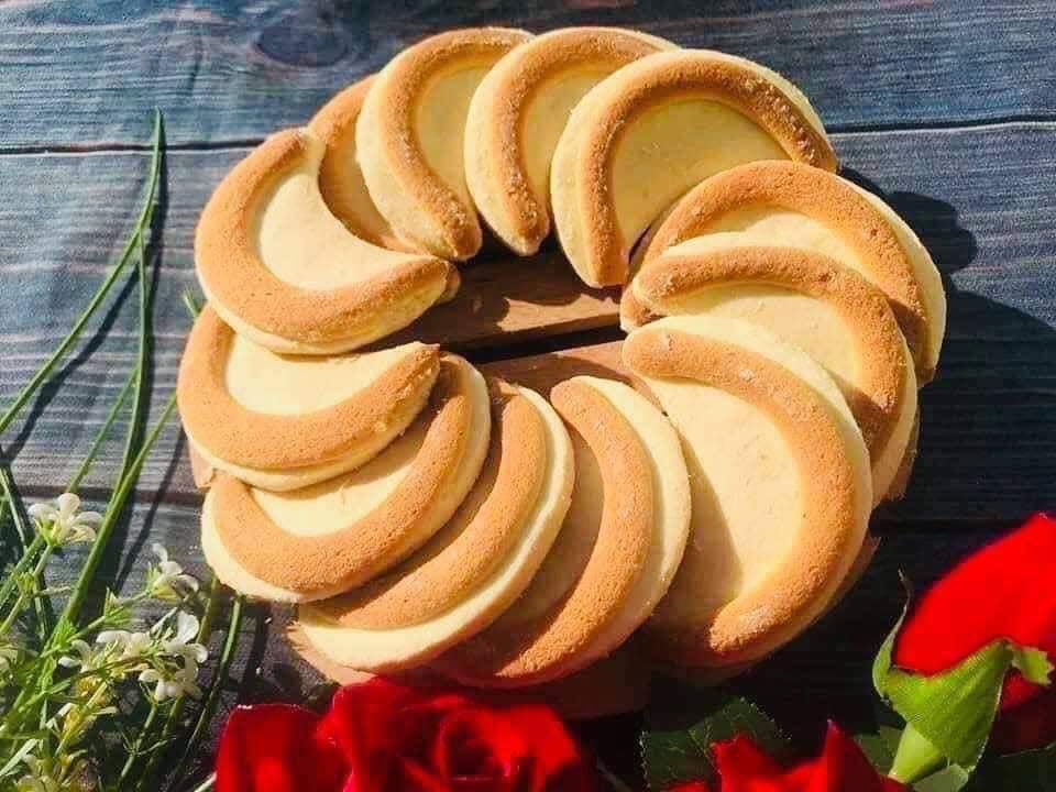 Bánh liềm bơ sữa 100g dùng thử - bánh mặt trăng ăn vặt siêu ngon