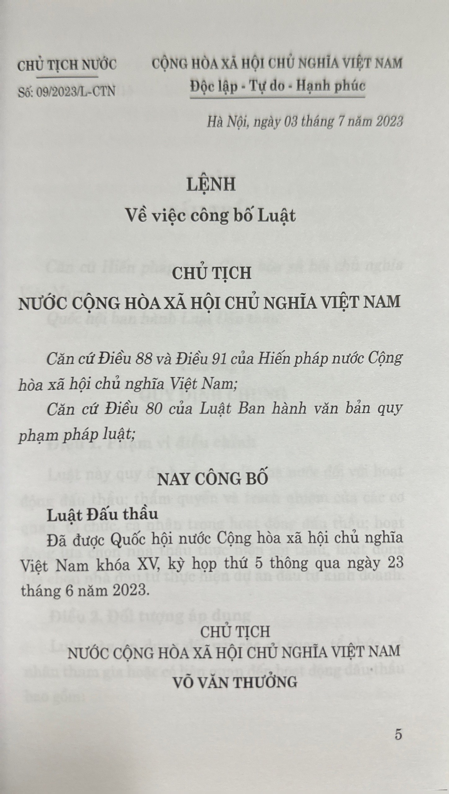 [Sách] Luật Đấu Thầu