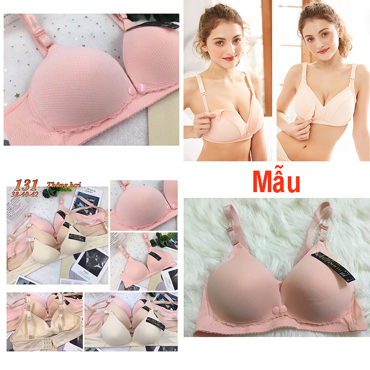 [HCM]Áo lót cho con bú có khuy (đệm) 131