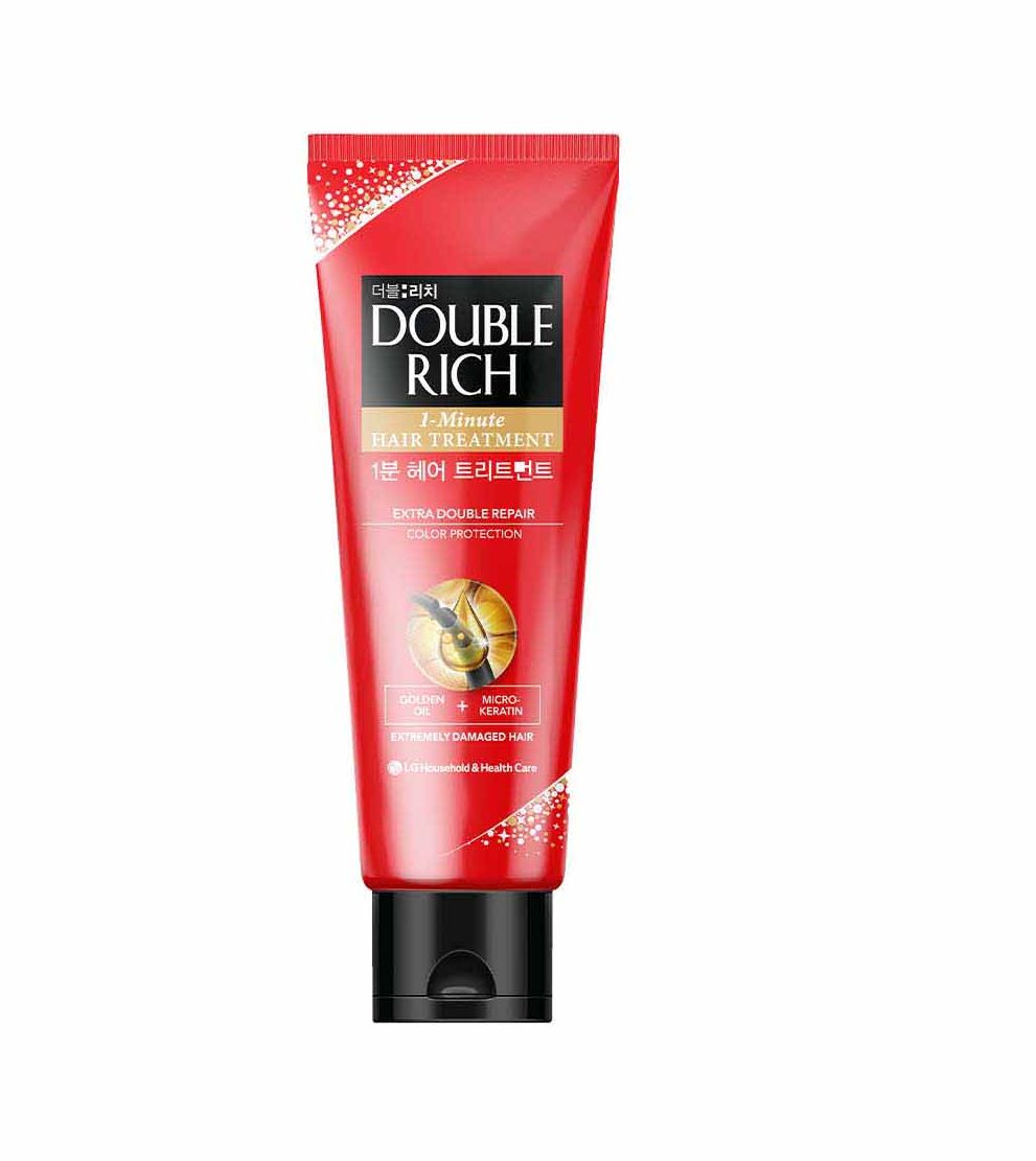 [LG Daily Beauty Official] Kem xả 1 phút Double Rich giúp tóc chắc khỏe bóng mượt