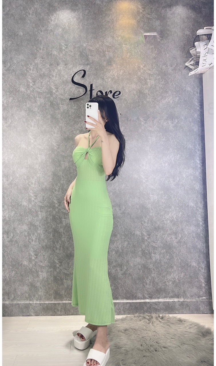 [HCM]đầm thun ôm body xinh xắn m5353