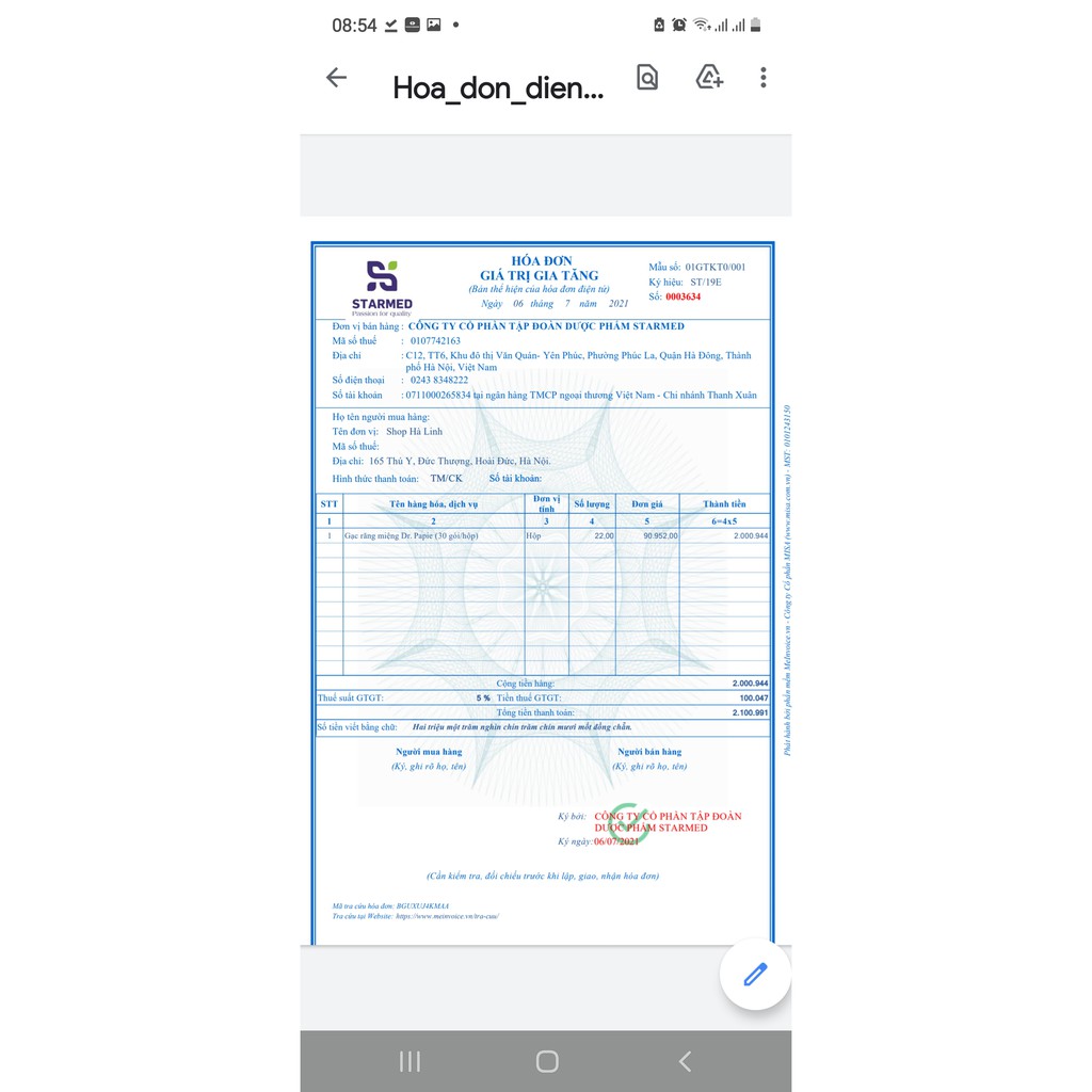 Gạc Rơ Lưỡi Dr.Papie vệ sinh răng miệng cho bé (hộp 30 gói)