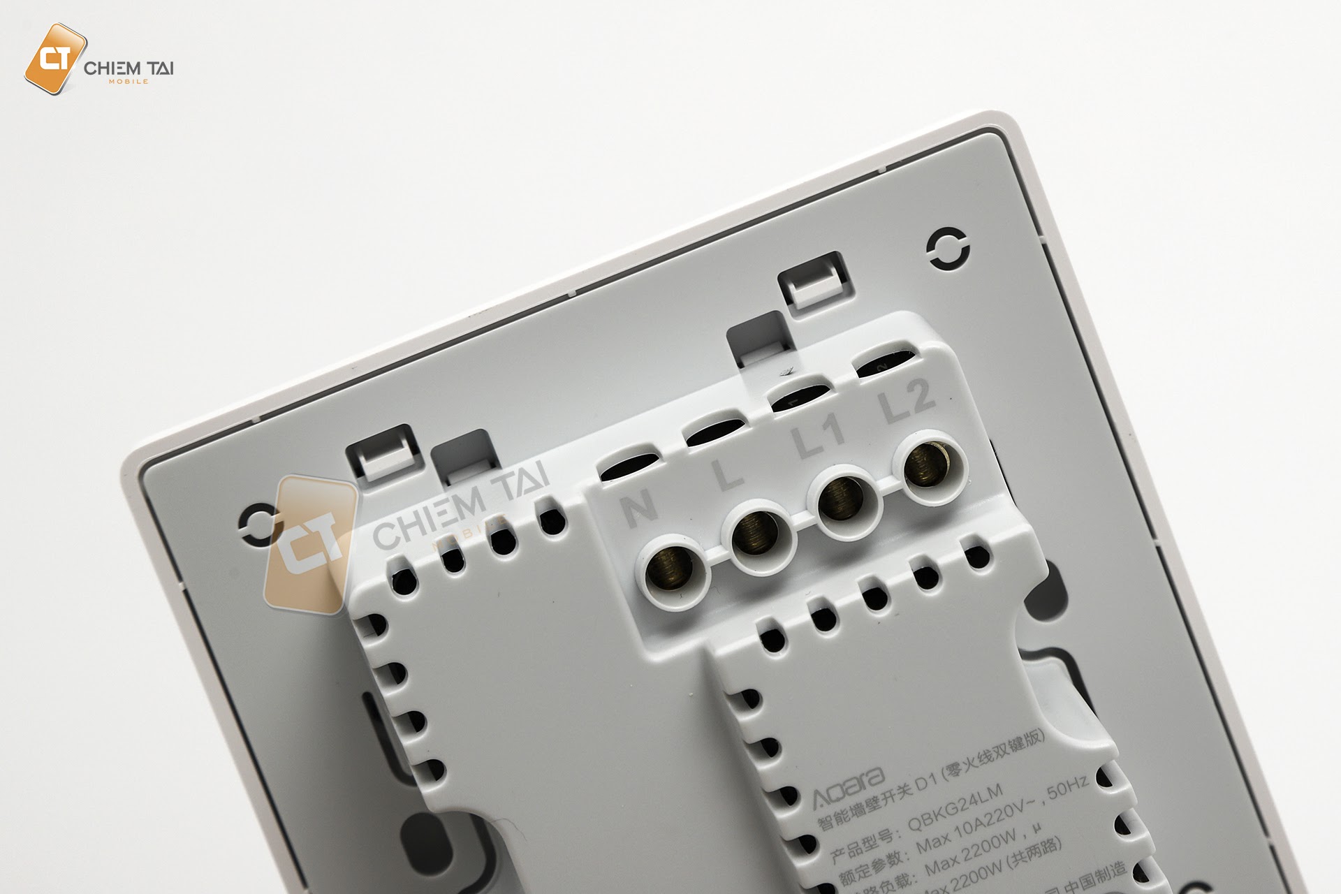 Công tắc thông minh Aqara Zigbee D1 dán tường