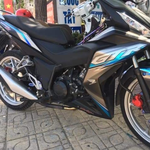 Tem rời honda winner gtr xám xanh Crom