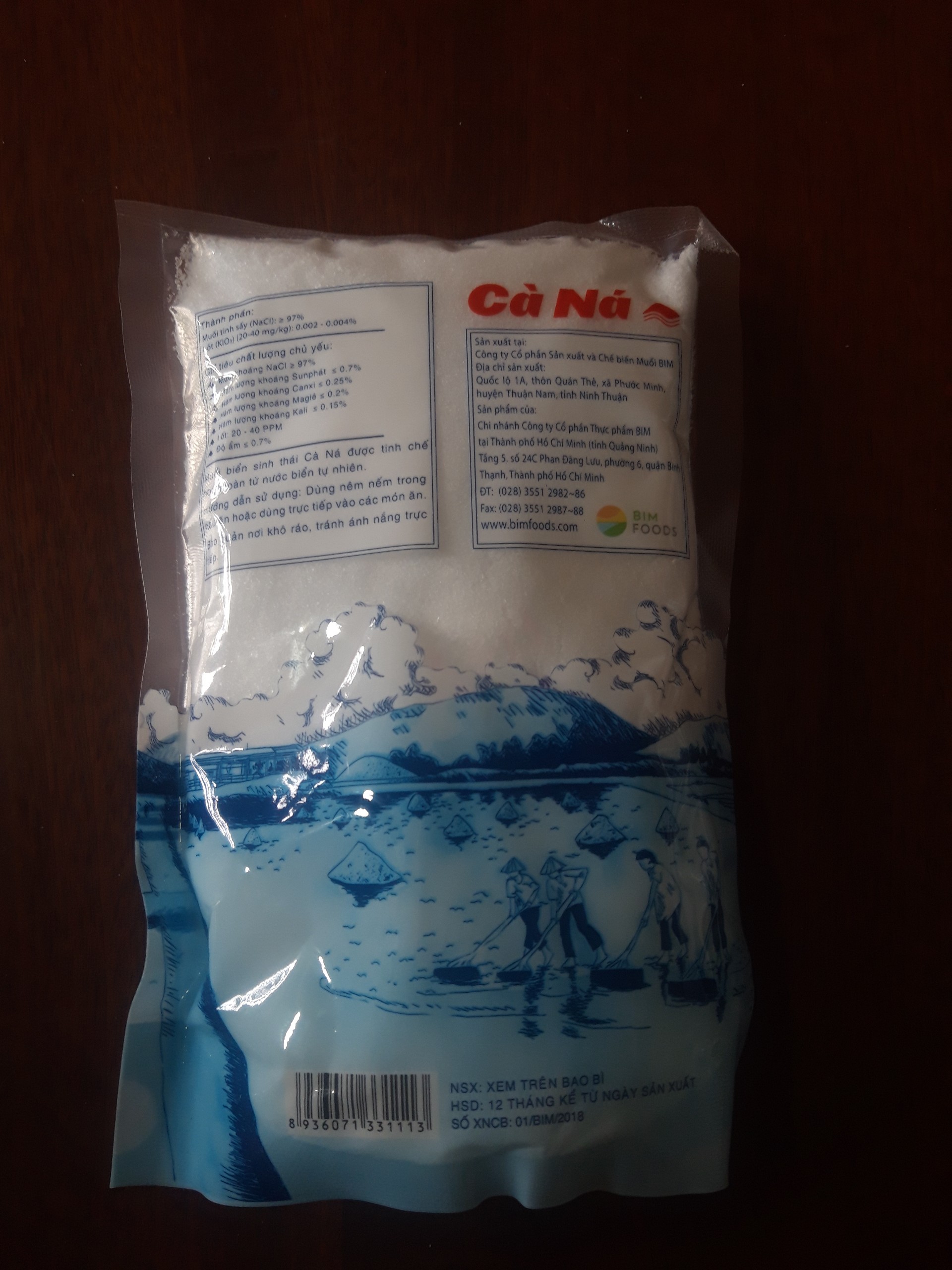 [HCM]Combo 3 Túi Muối - Cà Ná 500g Có - I Ốt