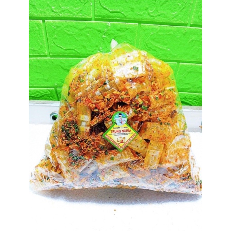 [500Gr] Bánh Tráng Ống Satế Tôm Trungnghia