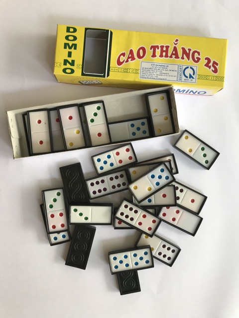 Cờ Domino Cao thắng 25 - Hộp Giấy