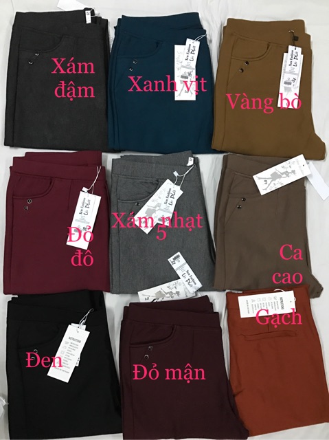 Quần lỡ 9 tấc cotton đại