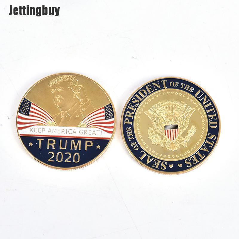 Jettingbuy 2020 Keep America Great Commemorative Challenge Coin Eagle Coins