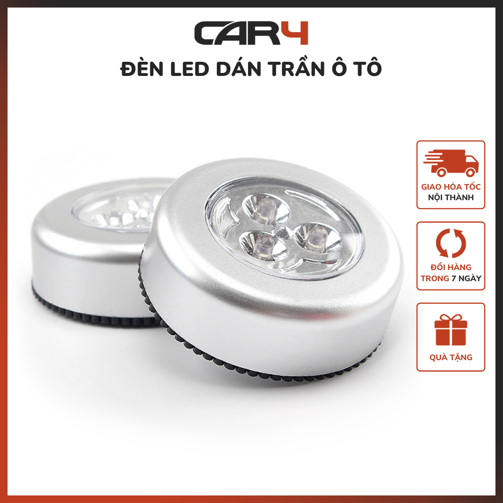 Đèn LED dán trần, dán cốp ô tô siêu sáng Car4 - (KM Khai Trương)