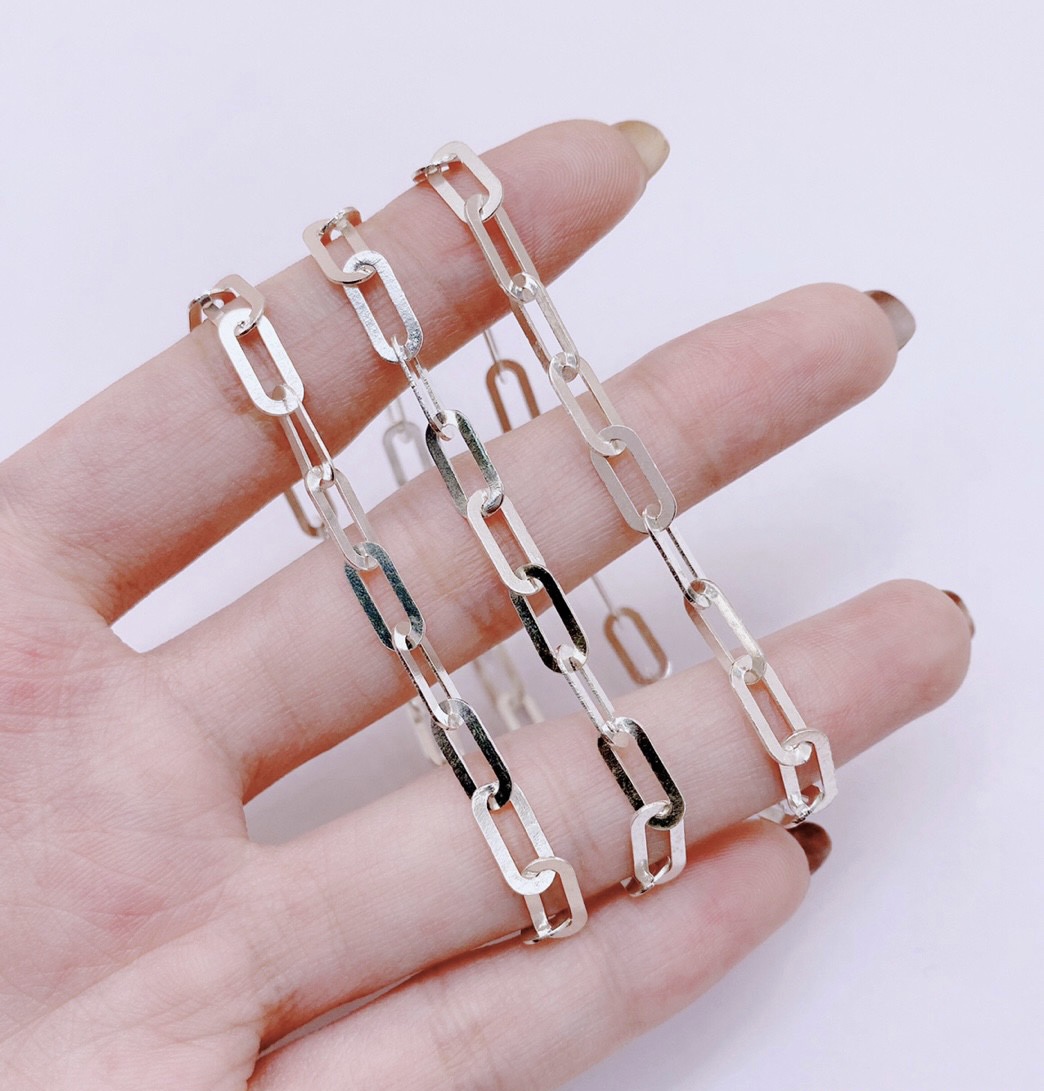 Lắc tay Bạc ta cho nữ dạng Lắc Xích đơn giản cá tính thời trang TTA Jewelry TTA L100