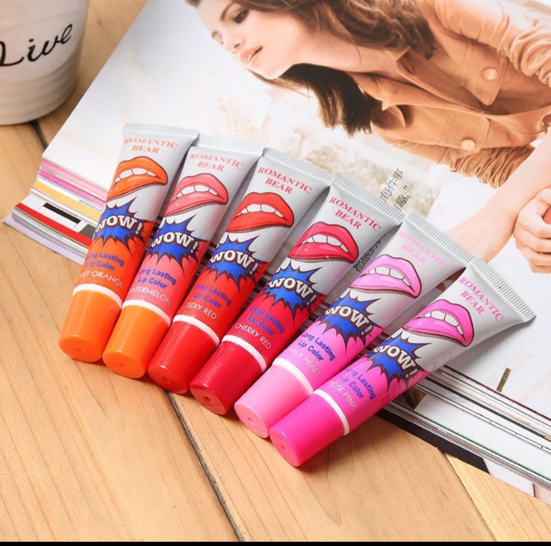Son xăm môi Lipstick Romantic Bear WOW 15g