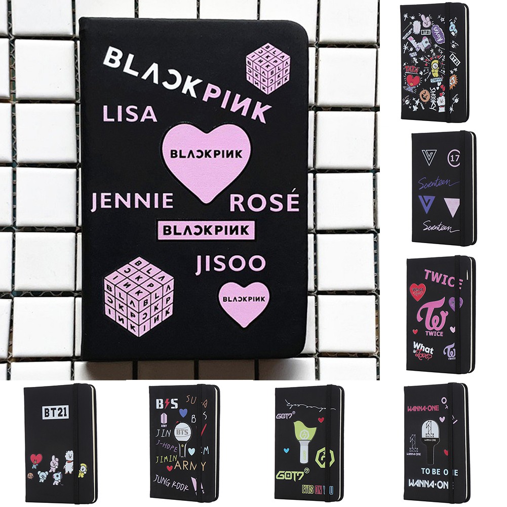 Sổ tay da BTS-blackpink