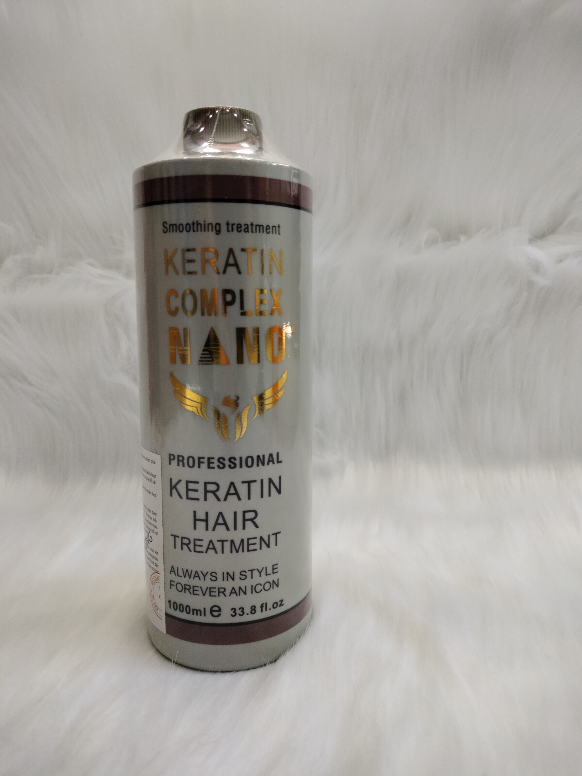 Keratin complex nano dùng để phục hồi tóc sau uốn - duỗi - nhuộm