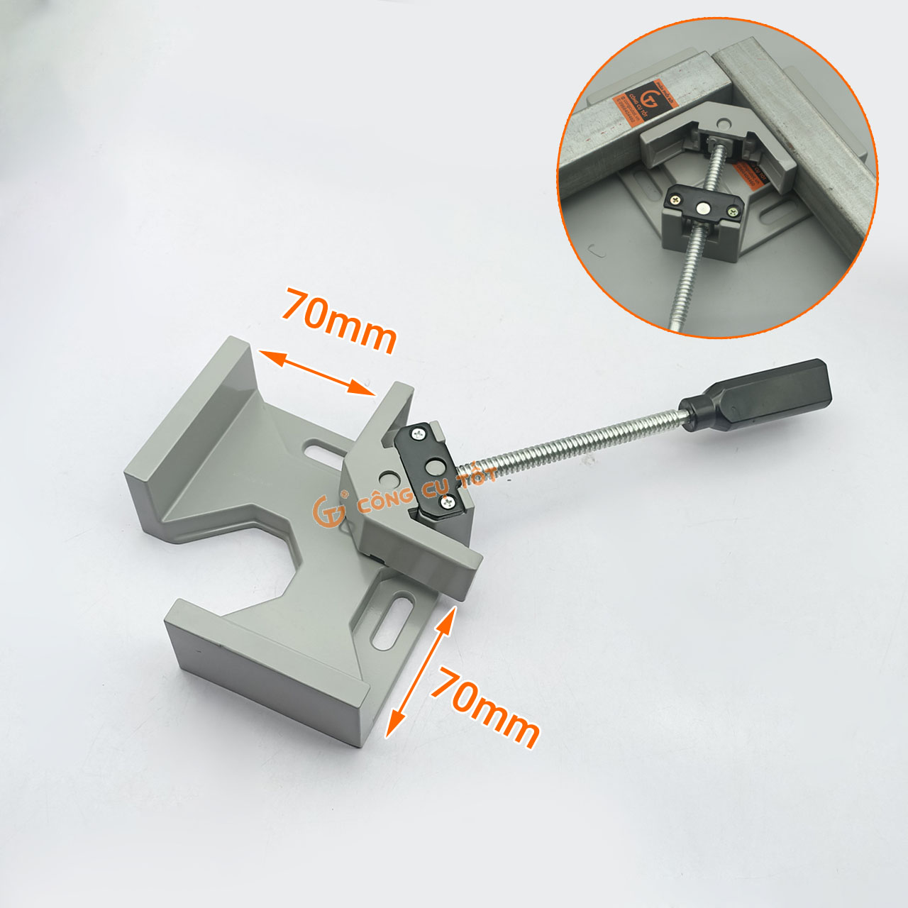 Eto kẹp góc vuông- eto góc vuông 1 tay cầm