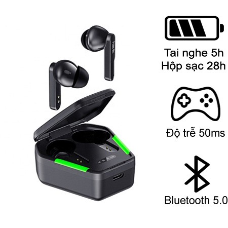 Tai nghe Gaming TWS Wireless Bluetooth earphone Havit TW938