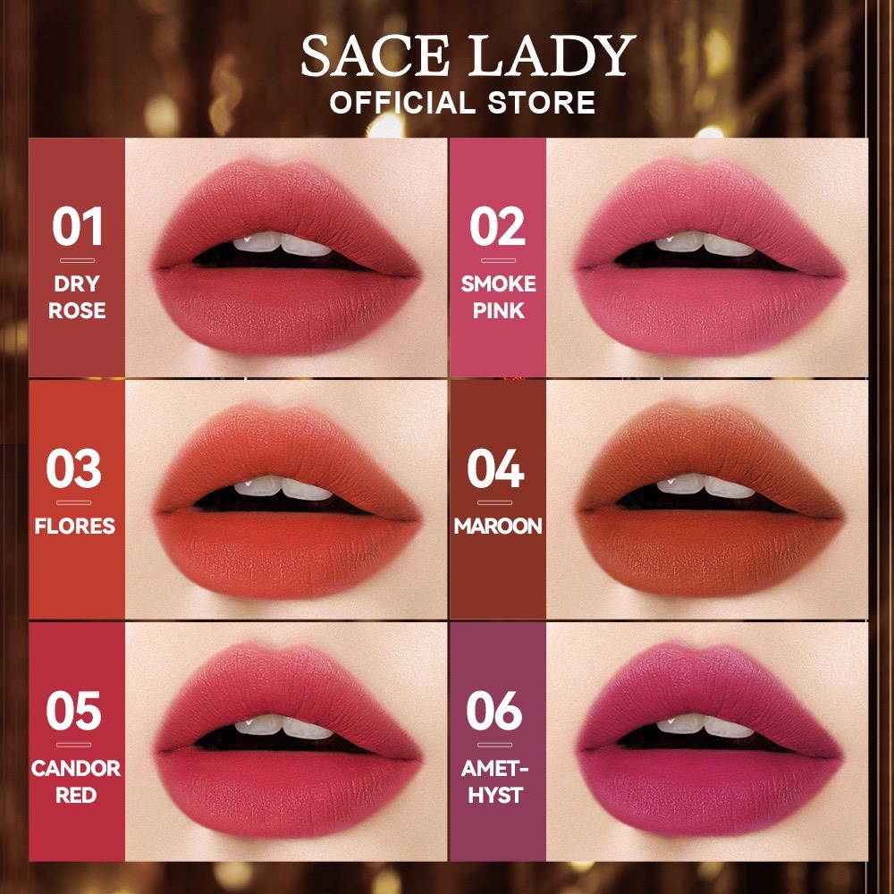 Son môi SACE LADY nhung lì mịn - SL632