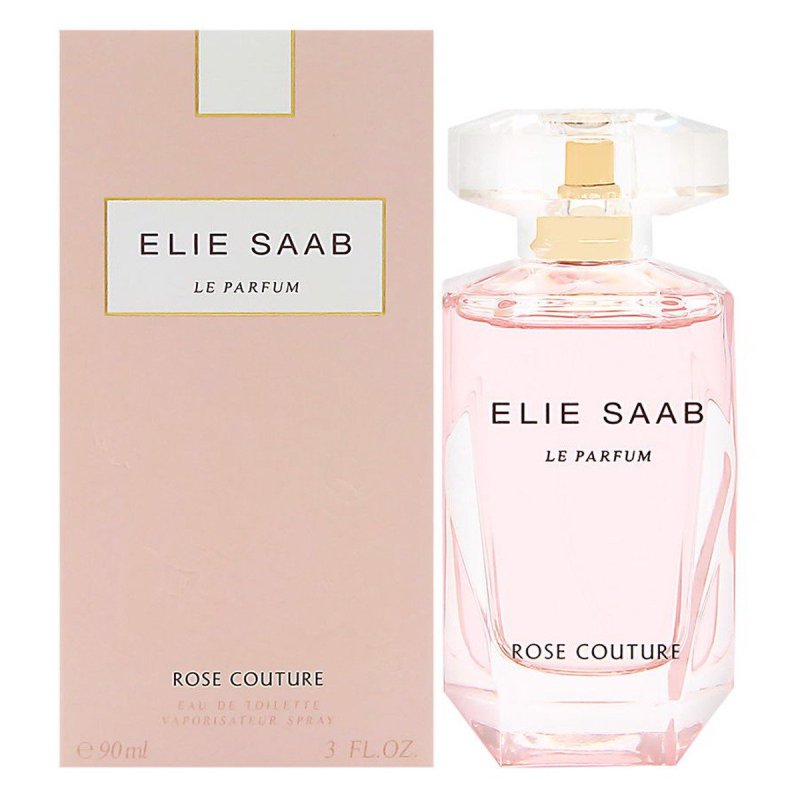 Nước hoa nữ cao cấp authentic Elie Saab Rose Couture eau de toilette 90ml (Pháp)