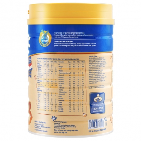 [Rẻ vô địch] Sữa Frisolac Gold số 3 900g (1 - 2 tuổi)